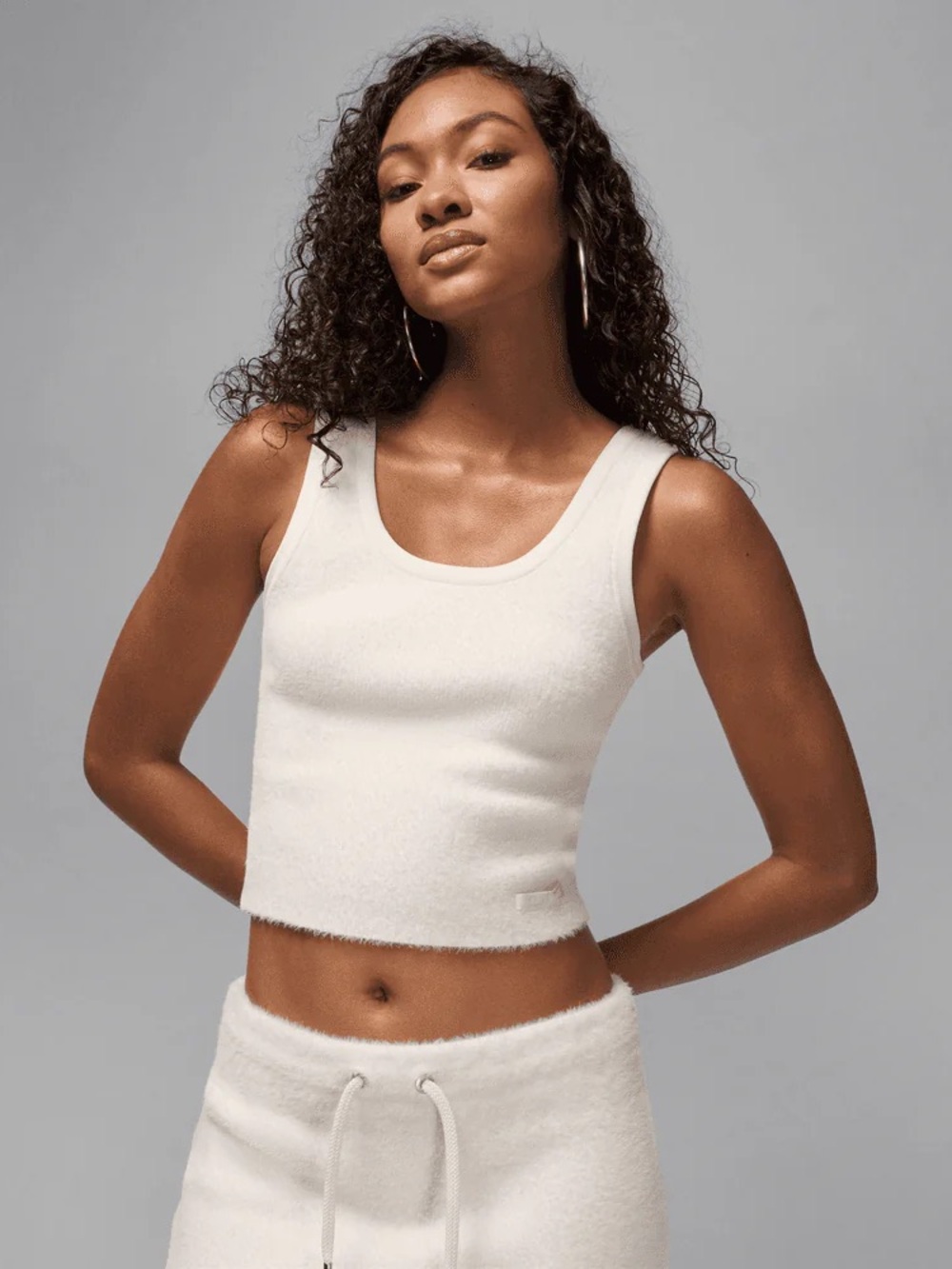 Jordan Air Jordan Women's Sweater Fuzzy Tank Top